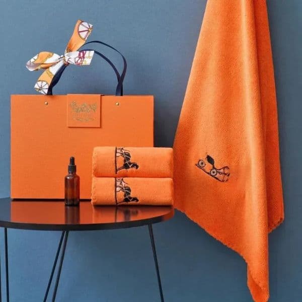 2026new Three Piece Set, Annual Meeting Gifts, Towel Embroidery perfume Company Employee S, Wedding Discounts, Bath Towels cologne Free Shipping