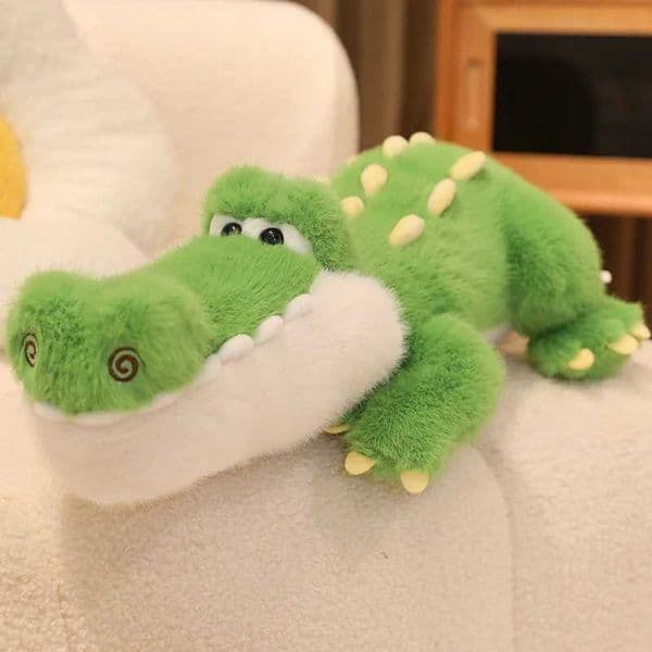 50/70/90CM Fully Cute Stuffed Animal Crocodile Plush Toy Soft Animal Gator Alligator Plushies Plush Pillow Sofa Bed Decor Gift L260527