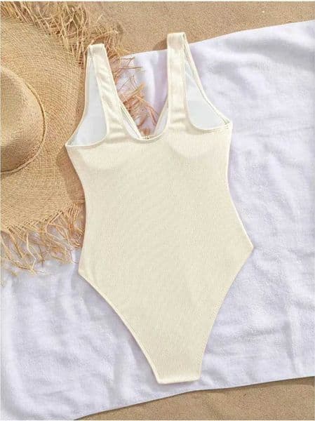 Pink Swimsuit 2026 Women Metal Starfish Ornament Hollow Out V NeCK Tummy Control Swimwear Beach BaTHing Suit Monokini C260527