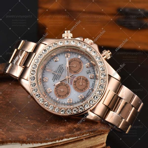 Watch high quality iced out Audemarly Watches men diamond watch designer vvs moissanite diamond watch Women Designer patekeds philipeds watches 26f
