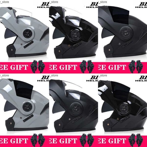 Motorcycle Gear Motorcycle Helmets Free Delivery Full Face ride gear Racing Helmet Dual Lens Sun Visor Casco Man Womens Safety Casque Moto Capacet L24091