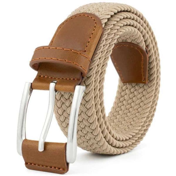 Stretch Woven Breathable Alloy Pin Buckle Belt for Men Women High Quality Casual Jeans Golf Canvas Multifunctional Outdoor Belt M260527