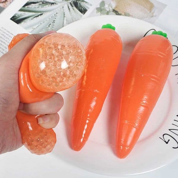 Hot Carrot Pinch sic Adt Decpression Toy Slow Rebound Explosion Bead Cpression Children Gift Stress Relief Squeeze FunJ260528