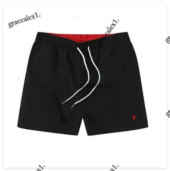 Mens Brand Multi color High end Embroidered Beach Elastic With Quick Drying Surfing Breeze Cloth Swimwear Casual Sports Ocean Swimming Shorts