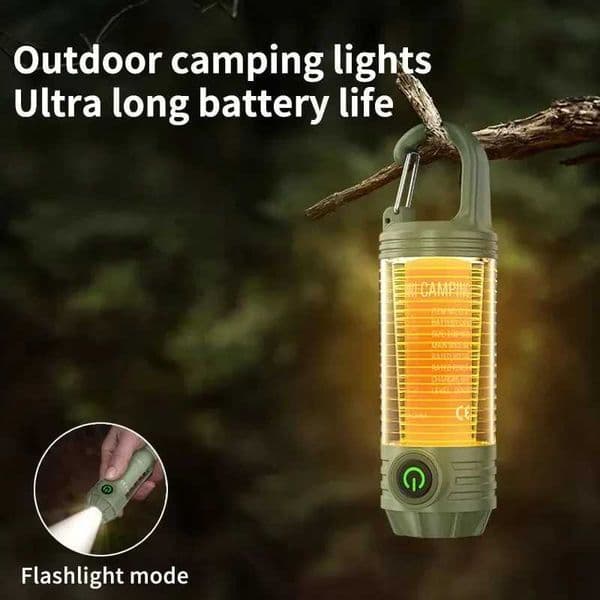Multi Functional Outdoor LED Outdoor Camping Lights Rechargeable Flashlights Portable Night Lights Waterproof Travel Tent Light M260527