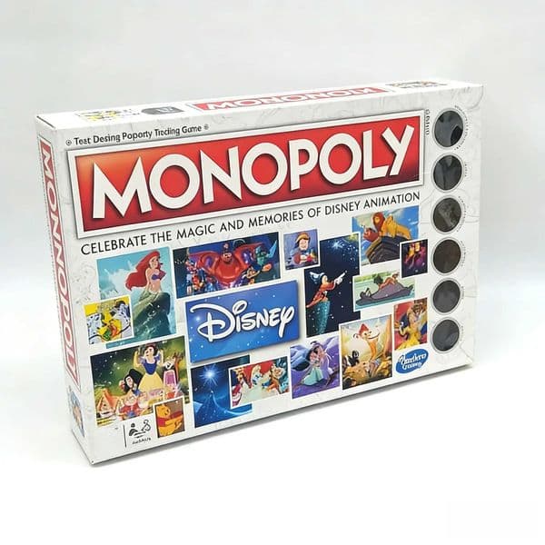 MONOPOLY Monopoly animated version genuine joint metal chess piece collection multi-person party board game L260528