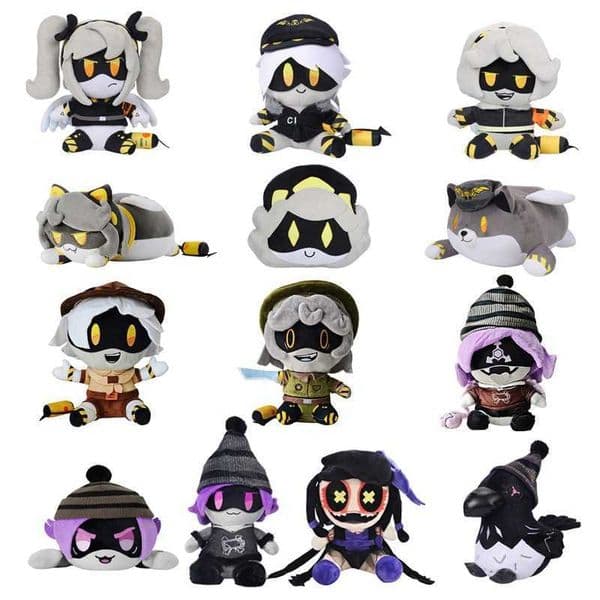 selling inorganic little girl anime peripheral doll sleeping cat group cute crow plush toy L260528UXHB