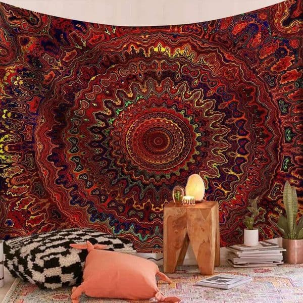 2026 Indian Mandala Hanging Tapestry Boho Cloth perfume Tapestries Decor Psychedelic Hippie Bohemia Wall Carpet cologne Bedroom Decoration Free Shipping 11