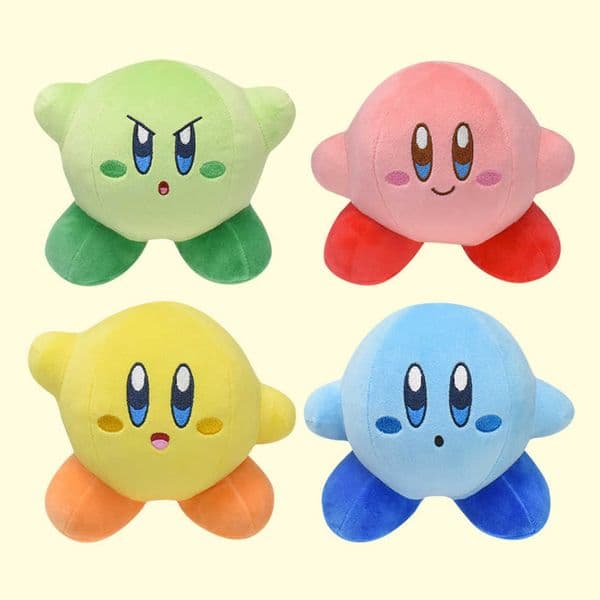 Nintendo Game Kirby Surrounding Toys 4 Cute Stars Kabi Plush Doll Dolls L260528EITS