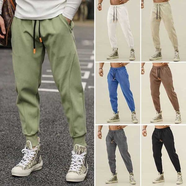 Men Casual Sport Pants Cotton Cargo Pants Trousers Men Jogger Training Gym Sweatpants Jogging Trackpants Men Clothing Streetwear Z260528