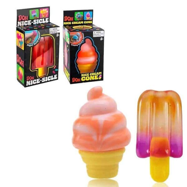 Schylling Needoh Nice Cube sensory toy, stress relieving block, pinch, relieve stress, puzzle and release 26L0528