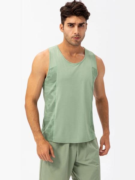 Running Vest Tank Tops For Mens Sportwear 260527