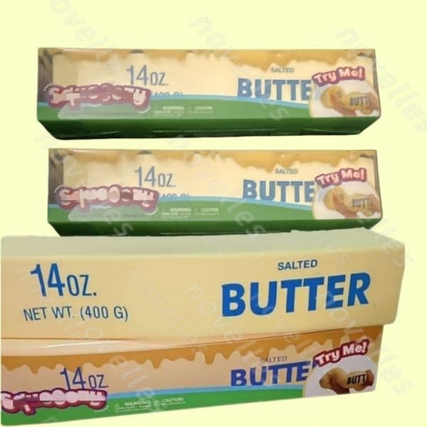 14oz Antistress Butter Stick Fidget Toys Squishy Elastic Cheese Stick Funny Decompression Stress Relief Games Toy for Adults Kids squeeze