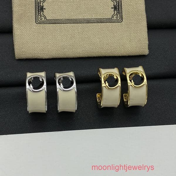 gg earrings designer fashion new earrings GG letter earrings light luxury high-end earrings Designer Jewelry