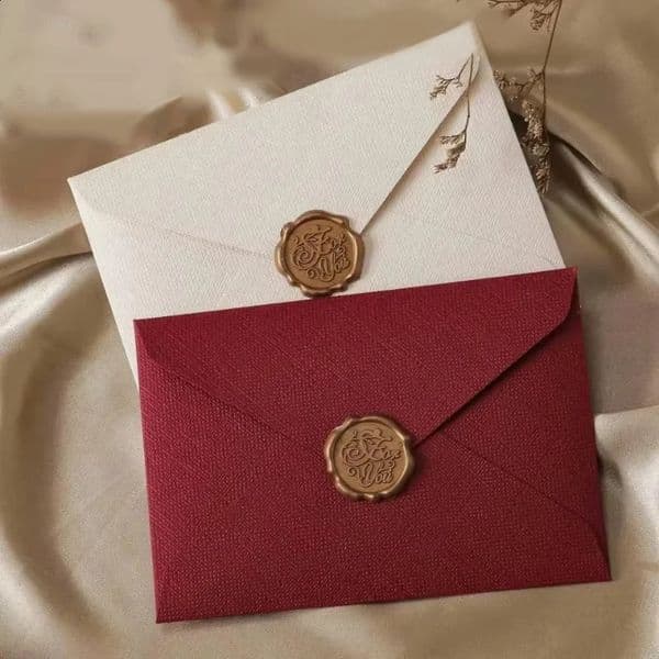 10pcs Window Envelopes for Letters DIY Handmade Gift Packaging Bag Wedding Party Invitation Card Cover Linen Texture Envelopes 260527