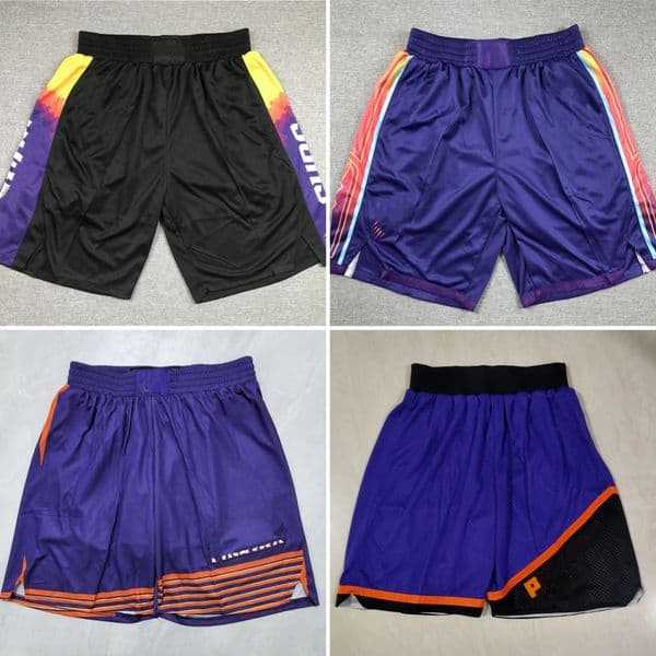 2026 New Basketball Shorts Devin Booker Jalen Green Allen Mark Williams Team Stitched With Pocket Sweatpants Mesh Retro Sport PANTS Short Mens Size S-2XL