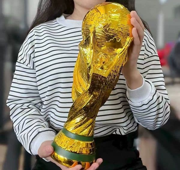 World Cup Golden Resin Trophy Festive Celebration Supplies England World Cup Football Fans Home Ornaments