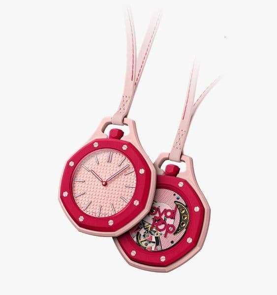 AAA Royal ST POP Pocket Watch Moon Watches Designer Audemarly Pigut Watch Apwatches Automatic Ceramic Dial 8 Color Leather Lanyard Watch Men Women Watch Gift Box 5a8