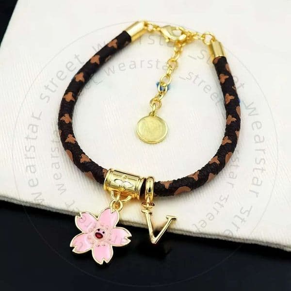 Women leather lvbracelete luxury jewlery for men fashion silver gold stainless steel classic unisex bracelet designer jewelry lvbraclets gifts 60c