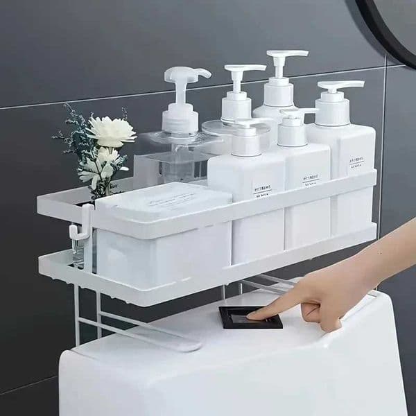 Bathroom Over The Toilet Storage Shelf Bathroom Storage Organizer Bathroom Storage Rack Bathroom AccessoriesR260529