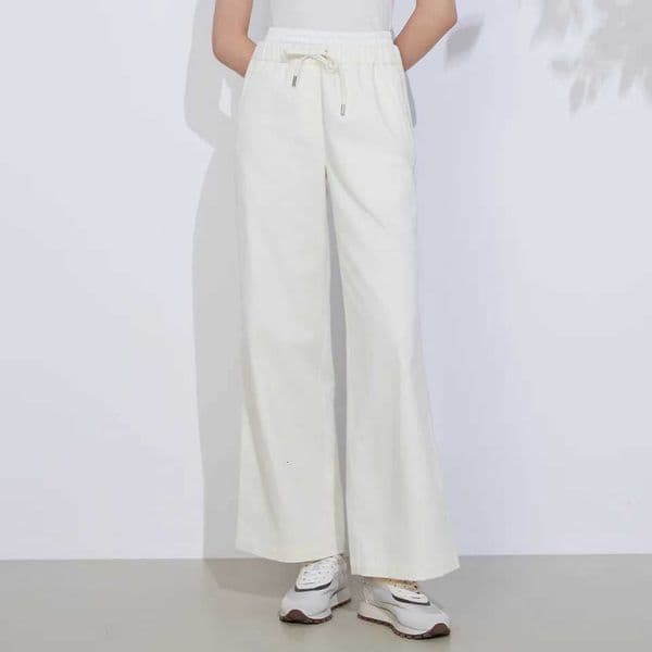 K2197W Womens Clothing Pure Cotton Jeans Ladies Pants Quality Long Straight Loose Trousers Wide Leg Denim M260529