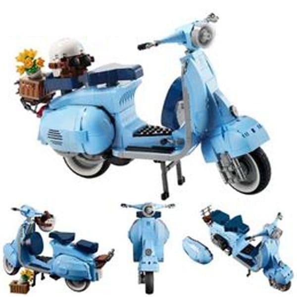 2026 New New Technical Roman Holiday S 125 Motorcycle 23001 Building Blocks Ci MOTO Model Bricks MOC 10298 Assemble Toys Kid Boy Gifts