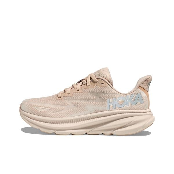 HOKA ONE ONE Clifton 9 Road Running Shoes Mesh Upper Lightweight Durable Rubber Sole Low Top Sports Sneakers Men Women