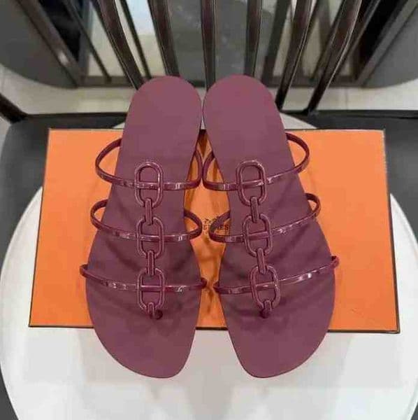 Island Sandals women's beach slippers luxury designer genuine leather women's Paris summer hot new product 35-41AA