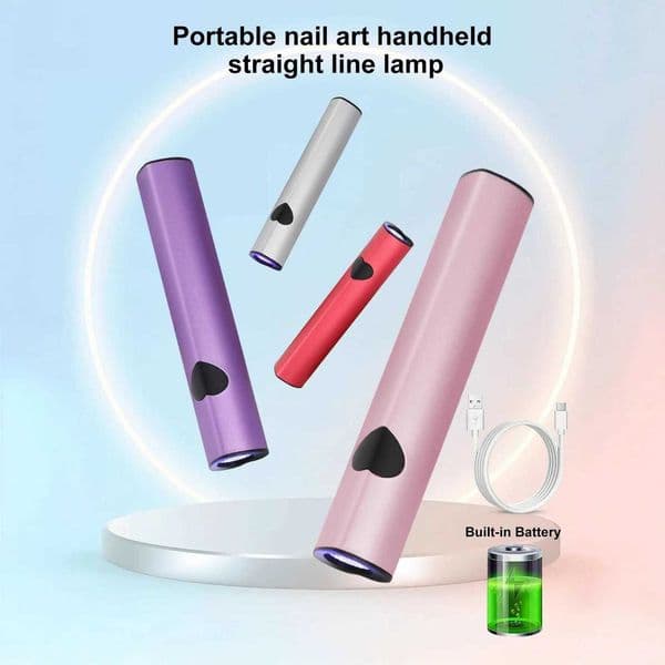 NRCS Professional nail lamp hand-held mini-storage nail lamp quick drying nail polish nail baking lamp nail toolsR260529