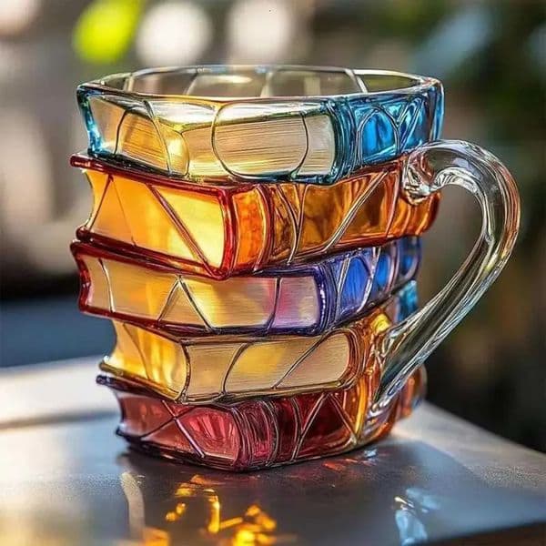 2026 Library Book Cappuccino Office Water cologne Breakfast Milk Tea perfume Coffee Creative Cup Kitchen Mug Free Shipping 1011