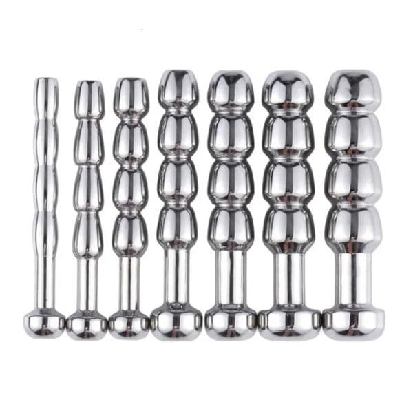 2026 New Male Chastity Device Stainless Steel Penis Urethral Tube Catheter Sounding Bead Stimulate Plug Urethra adult toys Stretching Bdsm 006