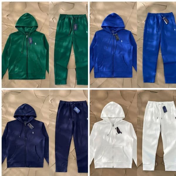 2026 New Men Tracksuit Set Letter Print Loose Sweatshirt & Jogger Pants High Street Sportswear 2-Piece Outfit