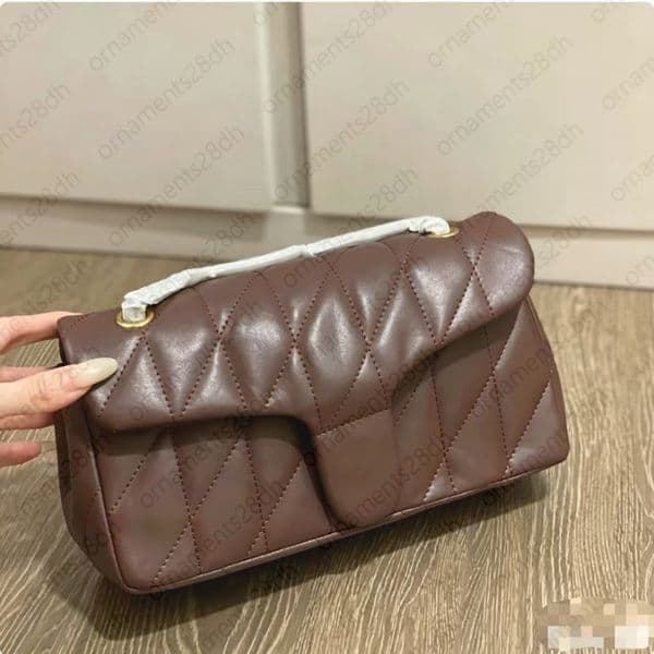 New Designer bag tabby bag tabby shoulder bag chain purse crossbody bag women Clutch flap handbag tote bag suede bag mini bag 26cm baguette fashion soft envelope bag