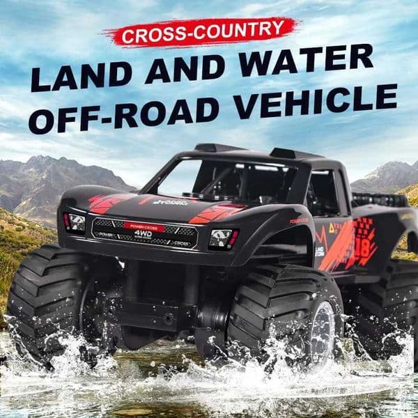JJRC Q156 Remote Control Toy Off Road Amphibious Climbing Vehicle Waterproof 4WD Stunt Remote Control Car children Toy Gift L2605292R38