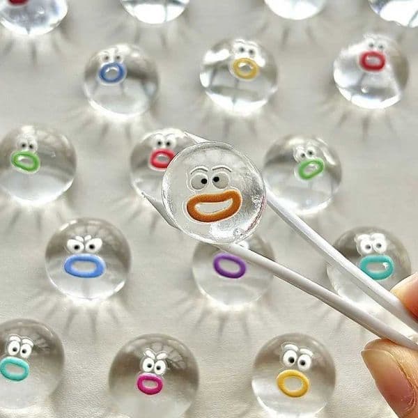 1/5/10pcs Cute Fidget Mini Silicone Pinch Music Fidget Poppers Sensory Toys Soft Slow Rebound Sticky Squeezing Toys Z2605291