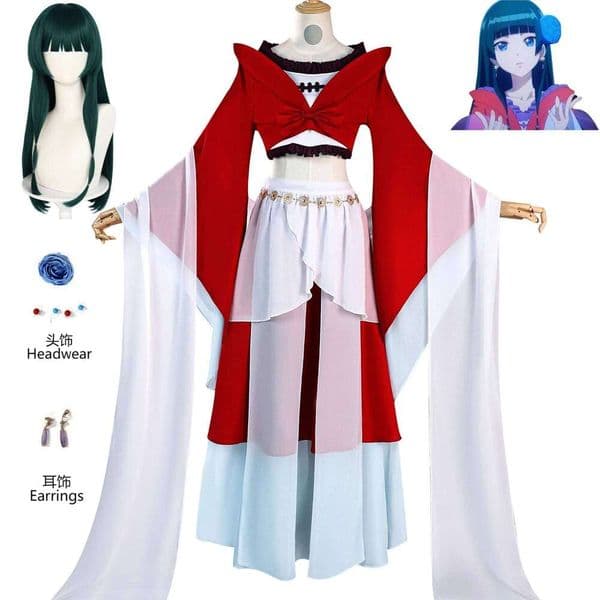 Maomao Costume Wig Anime The Apothecary Diaries S2 Cosplay Ancient Traditional Dress Mao Hanfu