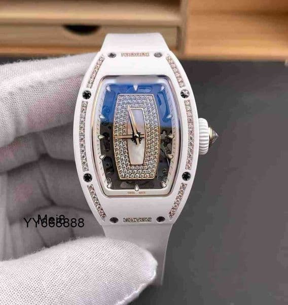 Luxury watch mens watches ZF FactoryR M 07-01 Automatic Mechanical Watch MovementCRMA2 Tourbillon Hollow Rubber Strap Sapphire Crystal Mirror Carbon Fiber MeiWXNM