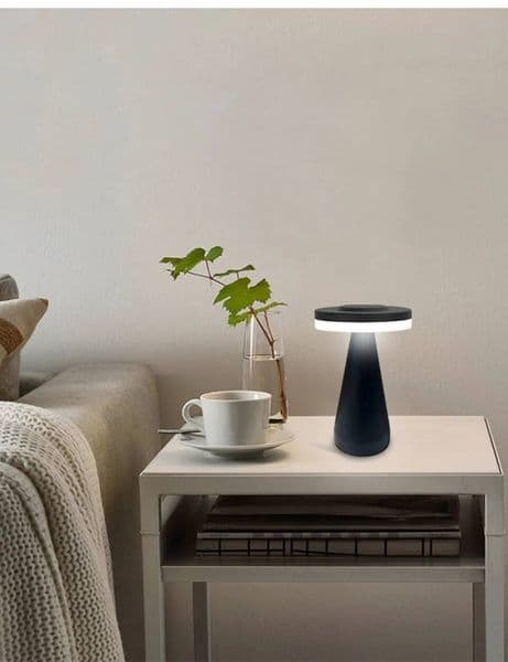 LED Table Lamps Wireless Rechargeable Night Light Touch Desk Lamp Restaurant Desktop Mood Lighting Bar Decoration