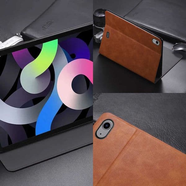 Retro Fold Leather Case for New IPad A16 Air Pro 13 129 11 10 9 8 7 6 5 4 3 2 Th Air M3 M2 Mini 7 6 5 4 Shockproof Tablet Cover X260529