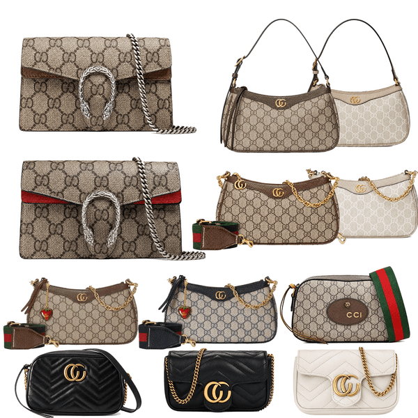 Designer Bag Classic Shoulder Bags Ophidia Bag Women Classic Handbag Designer Messenger Underarm Bag Lady Purse Brown Wallet Letter with Strawberry Leather Bag 001