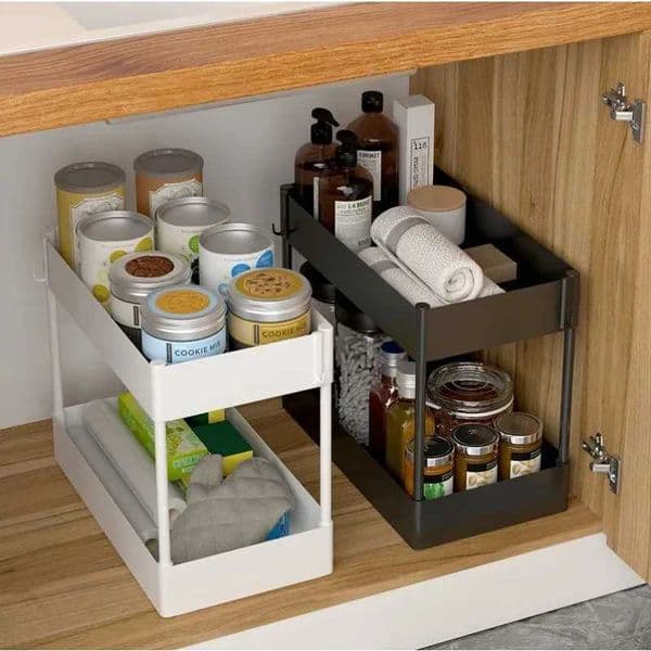 Kitchen and bathroom storage rack sink storage rack tabletop seasoning storage rack miscellaneous items storage rackR260529
