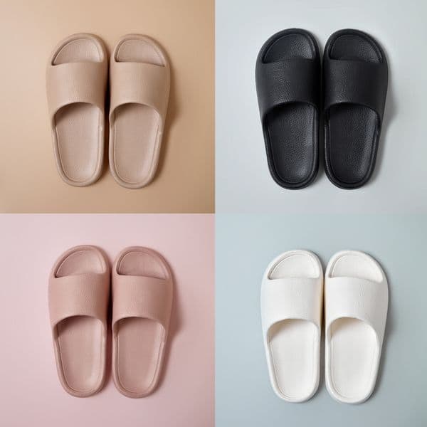 new design hot men casual versatile indoor outdoor slippers soft sole comfortable beach sandals large free shipping khaki brown black