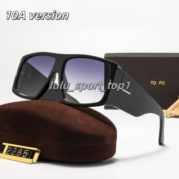 tomfordglasse Vintage Designer Brown tom fordsun Lenses Pilots Glasses with Curved Frames - Unisex Oversize Eyewear 8df