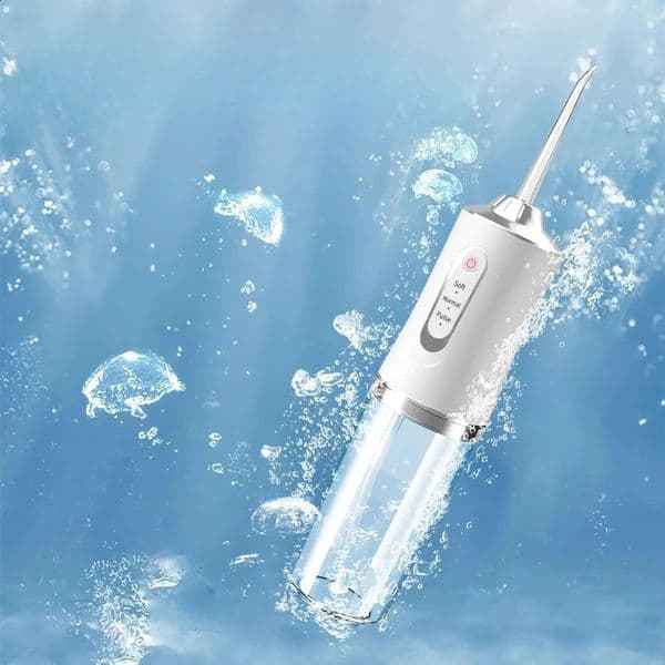 Cordless Dental Water Flosser Electric Oral Irrigator with 3 Modes Waterproof Tooth Cleaner Professional Water Drill 260521