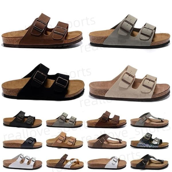 Boston clogs big size eur35-46 Shearling slippers winter slides soft footed platform german Slipper Fur Suede Leather Slippers nubuck wood cork bostonClogs Sandal