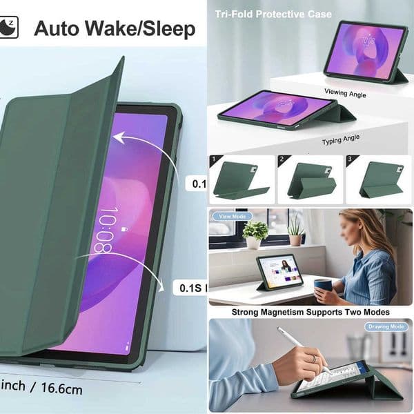 For Lenovo Idea Tab 11 2025 / K11 Gen 2 / Xiaoxin Pad 11 2025 / Tab M11 2025 Magnetic Flip Stand Smart Cover Soft Silicone Case X260529