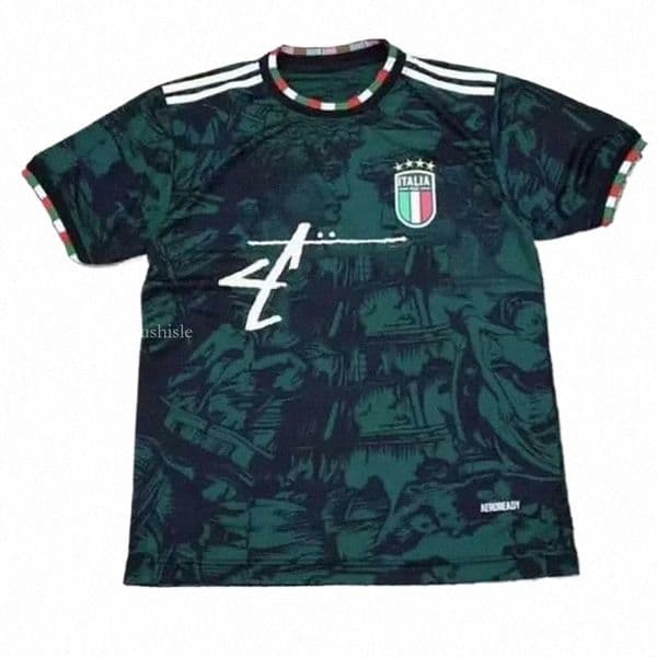 Men's Print Football Jersey Breathable Quick Dry Short Sleeve Casual Streetwear Sports Training Tee