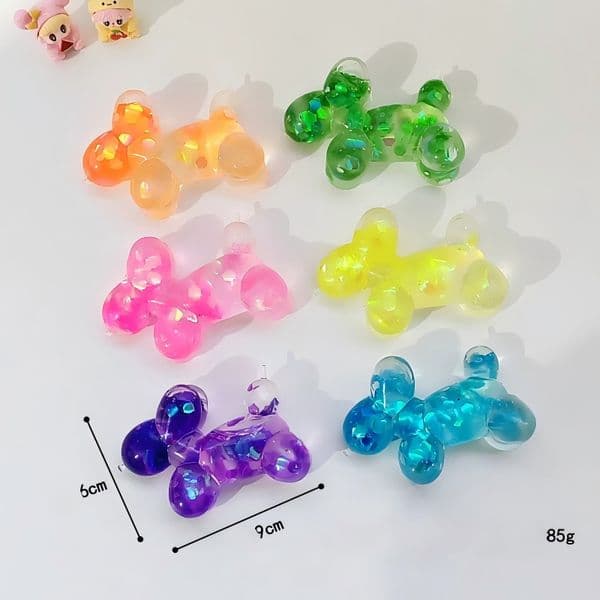 Hot selling Maltose Animal Cartoon Gold Powder Stress Relieving Toy-gjxc