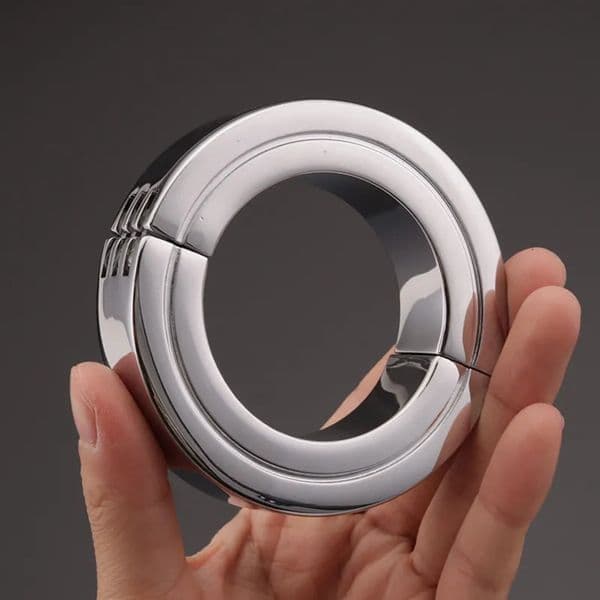 adult toys 2026 New Cockrings Metal Steel Cockring Stimulator Heavy Penis Adult Product Male Openable Cock Ring Sex Toys For Men Delay Ejaculation 006