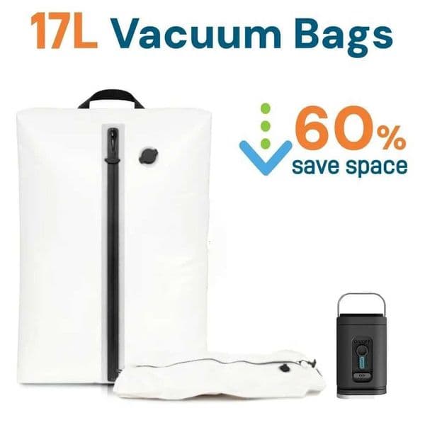 white Travel Vacuum Compression Bag for Clothes accessoriesSpace Saver suitcase Luggage Cubes Storage Organizer packaging BagsR260529